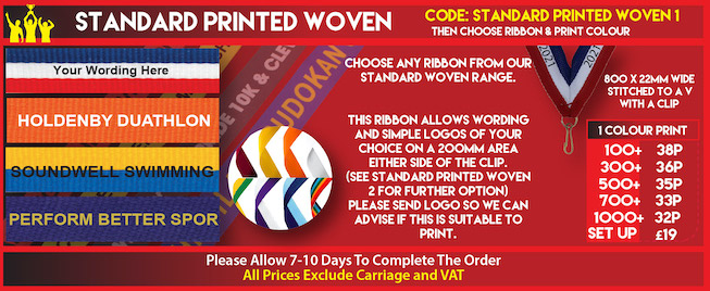 Ribbon WOVEN Printed 1 2022